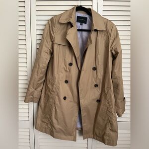 Banana Republic Khaki Trench Coat